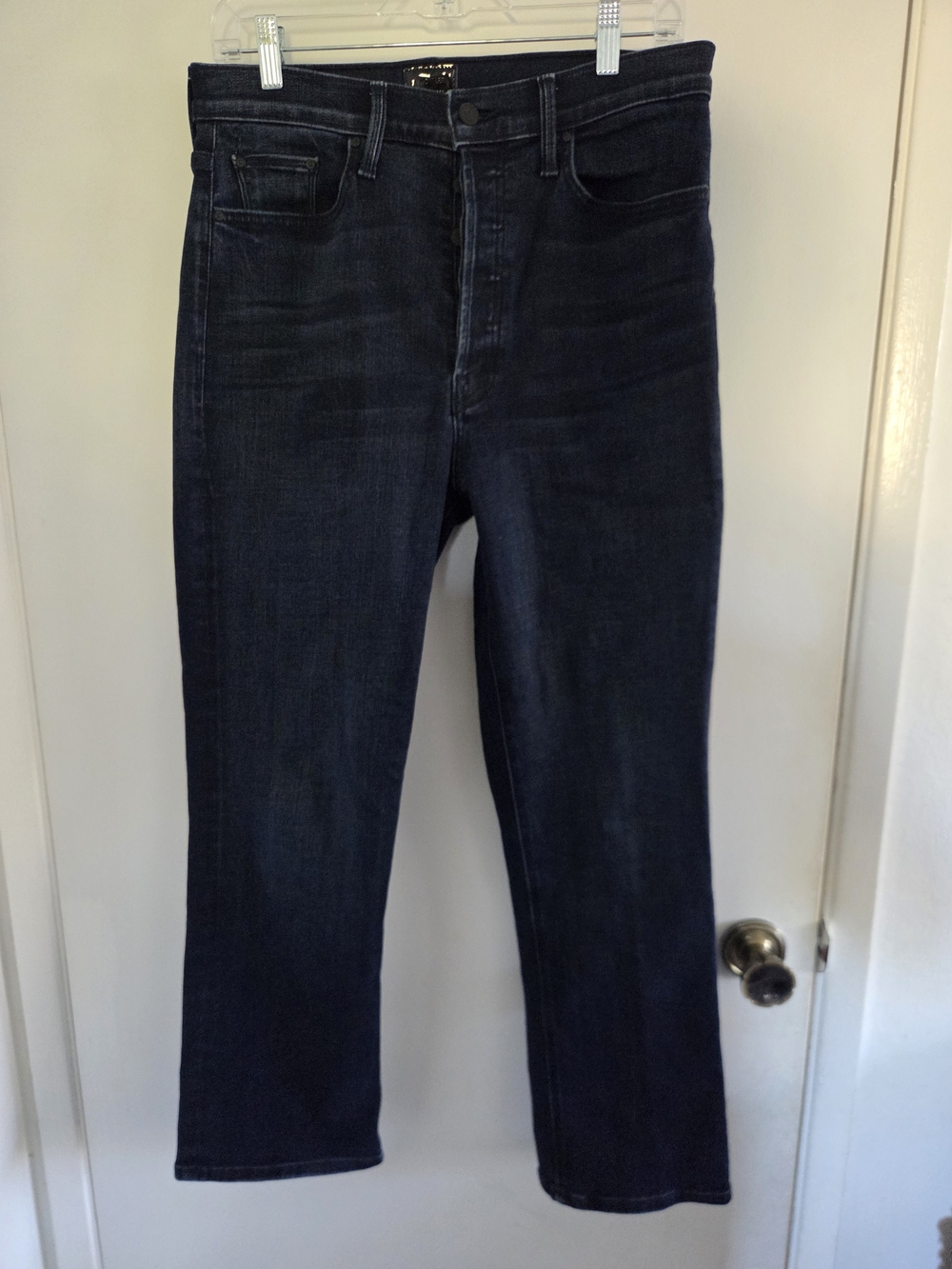 MOTHER Denim The Tripper Ankle Jeans Mint Condition Blue Sz 31
